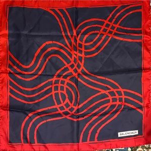 Balenciaga silk scarf